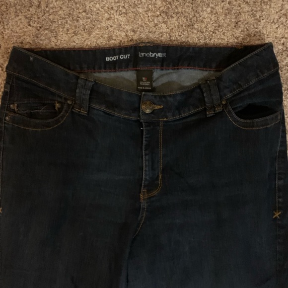 Women Lane Bryant Bootcut Jeans 16 Tall - Picture 3 of 4